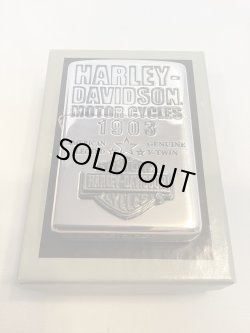 画像5: No.200 HARLAY DIVIDSON ZIPPO ハーレー・ダビッドソン BER&SHIELD METAL バー&シールドメタル z-6508