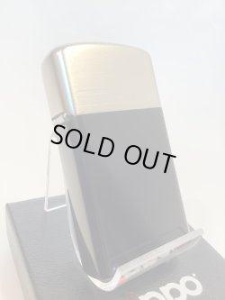 画像1: No.1610 ヴィンテージZIPPO 2000年製 ALUMINUM COVER アルミカバー BLACK ＆ SILVER ブラック&シルバー z-6546