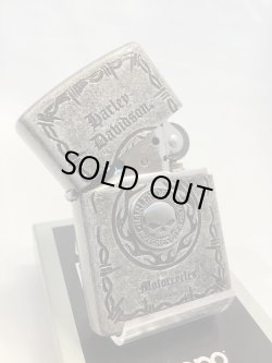 画像2: No.200 HARLAY DIVIDSON ZIPPO ハーレー・ダビッドソン SKULL METAL スカルメタル z-6548
