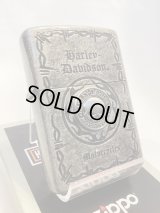 No.200 HARLAY DIVIDSON ZIPPO ハーレー・ダビッドソン SKULL METAL スカルメタル z-6548