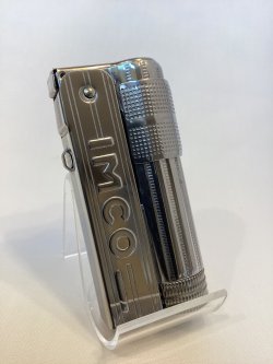 画像2: No.6700 復刻 NEW IMCO SUPER イムコ スーパー ロゴ入り オイルライター z-6563