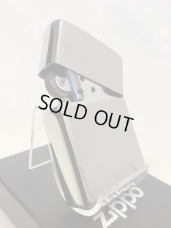 画像3: No.200 推奨品ZIPPO BRUSHED CHROME ブラッシュクローム 波と富士 電鋳板プレート貼り z-6568