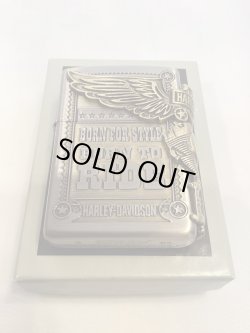 画像5: No.200 HARLAY DIVIDSON ZIPPO ハーレー・ダビッドソン ANTIQUE BRASS アンティークブラス SIDE METAL サイドメタル z-6569