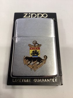 画像5: No.200 USED ZIPPO 1995年製 BRUSHED CHROME ブラッシュクローム 錨 z-6584