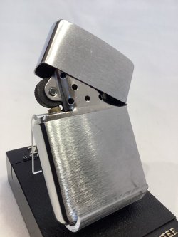 画像3: No.200 USED ZIPPO 1995年製 BRUSHED CHROME ブラッシュクローム 錨 z-6584