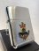 画像1: No.200 USED ZIPPO 1995年製 BRUSHED CHROME ブラッシュクローム 錨 z-6584 (1)