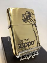 No.200 WINDY ZIPPO ウィンディ BRASS MIRROR IBUSHI ブラスミラーイブシ z-6586