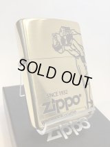 No.200 WINDY ZIPPO ウィンディ BRASS MIRROR IBUSHI ブラスミラーイブシ z-6586