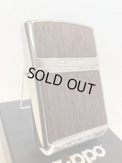 画像1: No.200 推奨品ZIPPO WHITE NICKEL ホワイトニッケル WOOD LIGHT ウッドライト z-6587