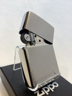画像3: No.200 ペット&アニマルZIPPO BRUSHED CHROME ブラッシュクローム SILVER PLATE シルバープレート ネコと月 z-6595