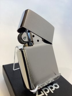 画像3: No.200 推奨品ZIPPO BRUSHED CHROME ブラッシュクローム SILVER PLATE シルバープレート アラベスク z-6597