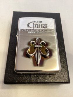 画像5: No.200 推奨品ZIPPO SILVER IBUSHI シルバーイブシ CROSS METAL クロスメタル シリアルナンバー入り z-6599