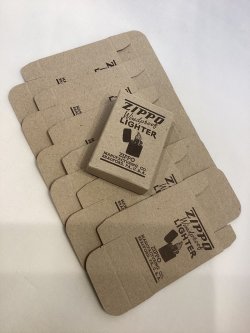 画像1: ZIPPO GOODS No.1941レプリカ BLACK CRACKLE ブラッククラックル用復刻BOX 6枚セット z-6604
