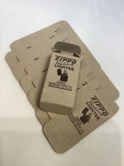 画像2: ZIPPO GOODS No.1941レプリカ BLACK CRACKLE ブラッククラックル用復刻BOX 6枚セット z-6604