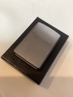 画像5: No.200 ヴィンテージZIPPO 2009年製 ブラッシュクローム & ブラックマット コンビ z-6609