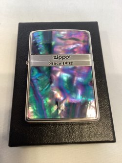 画像5: No.200 推奨品ZIPPO SILVER MIRROR シルバーミラー 天然シェル z6612