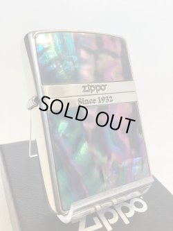 画像1: No.200 推奨品ZIPPO SILVER MIRROR シルバーミラー 天然シェル z6612