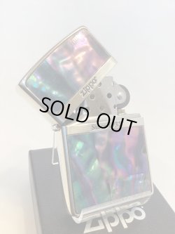 画像2: No.200 推奨品ZIPPO SILVER MIRROR シルバーミラー 天然シェル z6612