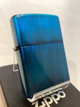 No.200 推奨品ZIPPO USED COLOR ユースドカラー BLUE PLANE ブループレーン z-6613