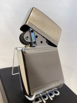 画像3: No.200 推奨品ZIPPO WHITH NICKEL ホワイトニッケル WOOD DARK ウッドダーク z-6614