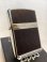 画像1: No.200 推奨品ZIPPO WHITH NICKEL ホワイトニッケル WOOD DARK ウッドダーク z-6614 (1)