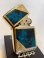 画像2: No.162 ARMOR ZIPPO GOLD & MARBUE BLUE アーマー ゴールド&マーブルブルー z-6615 (2)