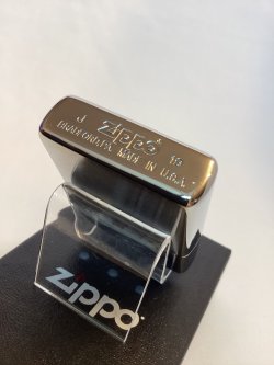 画像4: No.200 USED ZIPPO 2019年製 BRUSHED CHROME ブラッシュクローム PLANE プレーン z-6619