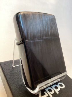 画像1: No.200 推奨品ZIPPO USED COLOR BLACK ユースドカラー ブラック PLANE プレーン z-6618