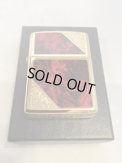 画像5: No.162 ARMOR ZIPPO GOLD & MARBUE RED アーマー ゴールド&レッド z-6621