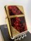 画像1: No.162 ARMOR ZIPPO GOLD & MARBUE RED アーマー ゴールド&レッド z-6621 (1)