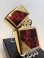 画像2: No.162 ARMOR ZIPPO GOLD & MARBUE RED アーマー ゴールド&レッド z-6621 (2)
