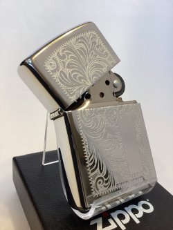 画像2: No.352 ヴィンテージZIPPO 2003年製 VENETIAN ヴェネチアン(唐草) z-6622