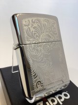No.352 ヴィンテージZIPPO 2003年製 VENETIAN ヴェネチアン(唐草) z-6622