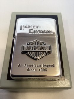 画像5: No.200 HARLAY DIVIDSON ZIPPO ハーレー・ダビッドソン BAR & SHIELD METAL バー&シールドメタル付き z-6623