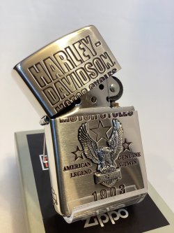 画像2: No.200 バイクシリーズ HARLAY DIVIDSON ZIPPO ハーレー・ダビッドソン EAGLE METAL イーグルメタル z-6624