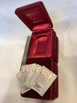 画像5: ZIPPO GOODS ZIPPOベッチン箱(エンジ色) 6個セット z-6632
