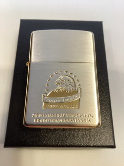 画像5: No.200 ヴィンテージZIPPO 2007年製 シルバー&ゴールド アメリカンイーグル z-6634