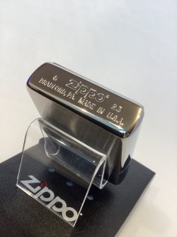 画像4: No.200 推奨品ZIPPO BRUSHED CHROME ブラッシュクローム 電鋳板プレート 舞妓