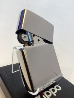 画像3: No.200 推奨品ZIPPO BRUSHED CHROME ブラッシュクローム 電鋳板プレート 舞妓