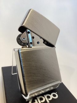 画像3: No.200 ヴィンテージZIPPO 2008年製 BRUSHED CHROME ARCH ブラッシュクロームアーチ z-6637