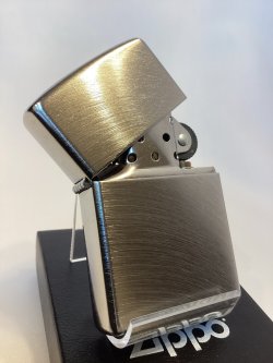 画像2: No.200 ヴィンテージZIPPO 2008年製 BRUSHED CHROME ARCH ブラッシュクロームアーチ z-6637