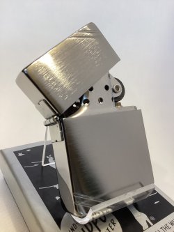 画像2: No.1935レプリカモデル BRUSHED CHROME ZIPPO ブラッシュクローム PLANE プレーン z-6638