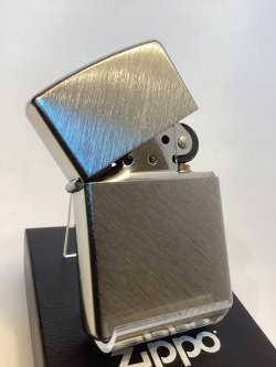 画像2: No.200 ヴィンテージZIPPO 2008年製 BRUSHED CHROME HERRINGBONE ブラッシュクローム ヘリンボーン z-6639