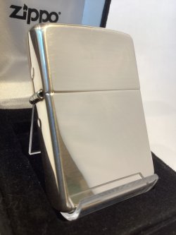 画像1: No.15 HIGH POLISH STERLING SILVER ZIPPO ハイポリッシュスターリングシルバー PLANE プレーン z-6643