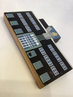 画像2: ZIPPO本社ビル 木製ZIPPO GOODS 1992年製 z-6644