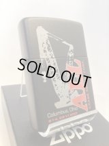 No.218 企業ロゴシリーズZIPPO BLACK MATTE ブラックマット ALL CRANE RENTAL CORPORATION「ALL」クレーンレンタルコーポレーション z-6646