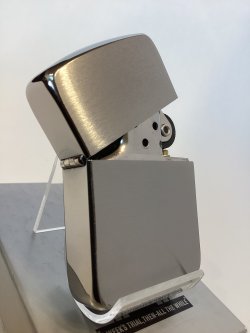 画像2: No.1941レプリカ BRUSHED CHROME ZIPPO ブラッシュクローム PLANE プレーン z-6650