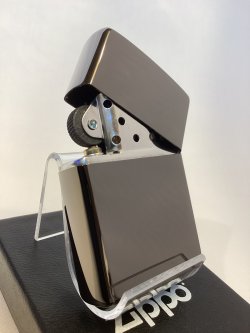 画像3: No.200 推奨品ZIPPO BLACK MIRROR ブラックミラー 天然シェル z-6656
