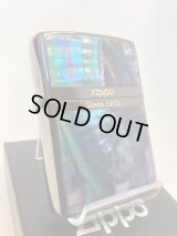 No.200 推奨品ZIPPO BLACK MIRROR ブラックミラー 天然シェル z-6656
