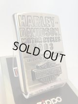 No.200 HARLAY DIVIDSON ZIPPO ハーレー・ダビッドソン BER & SHIELD METAL バー&シールドメタル z-6657